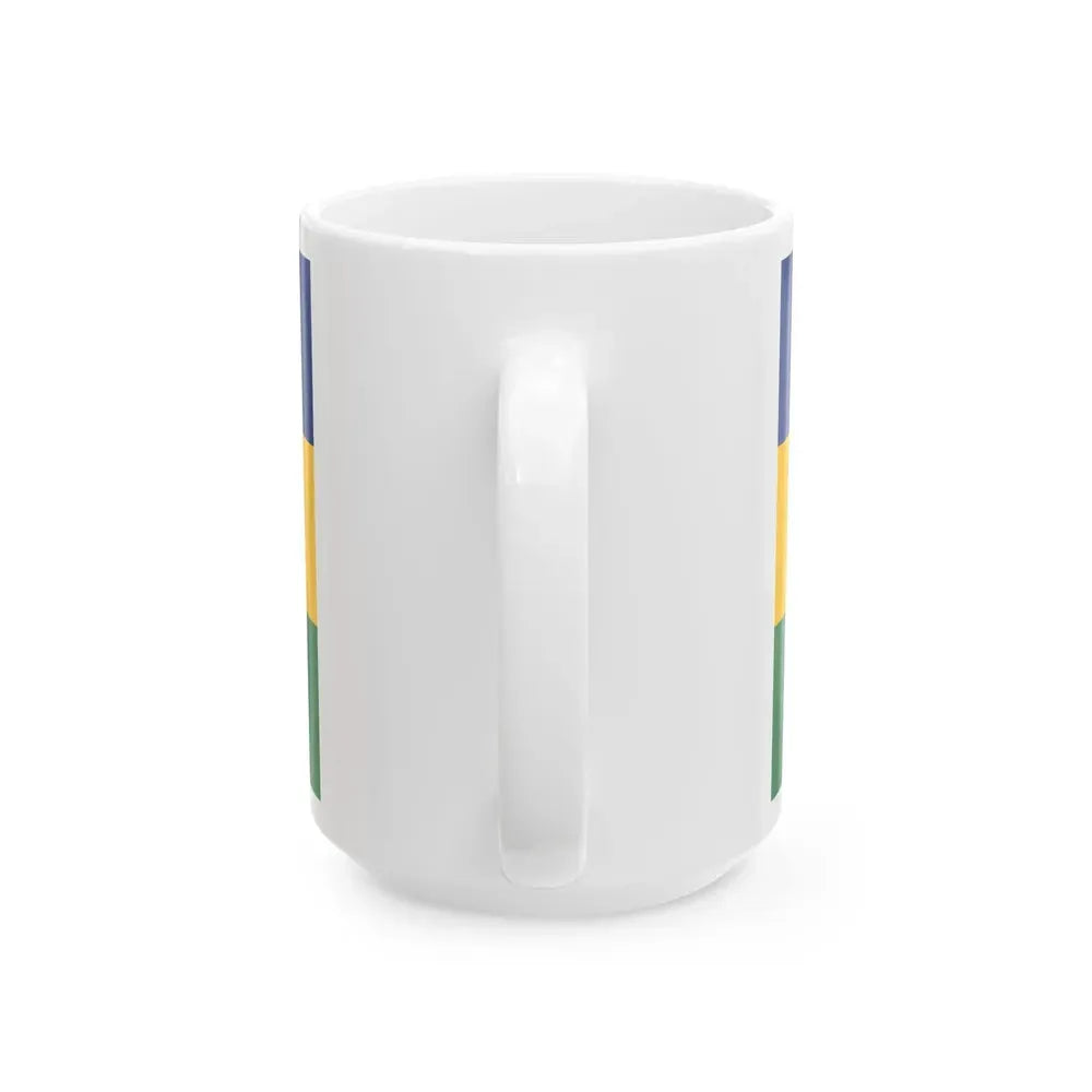 Bandera de Matina Costa Rica (Costa Rica) White Coffee Mug - Go Mug Yourself