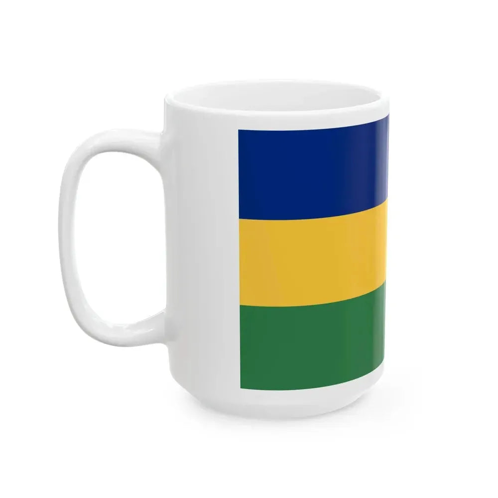 Bandera de Matina Costa Rica (Costa Rica) White Coffee Mug - Go Mug Yourself