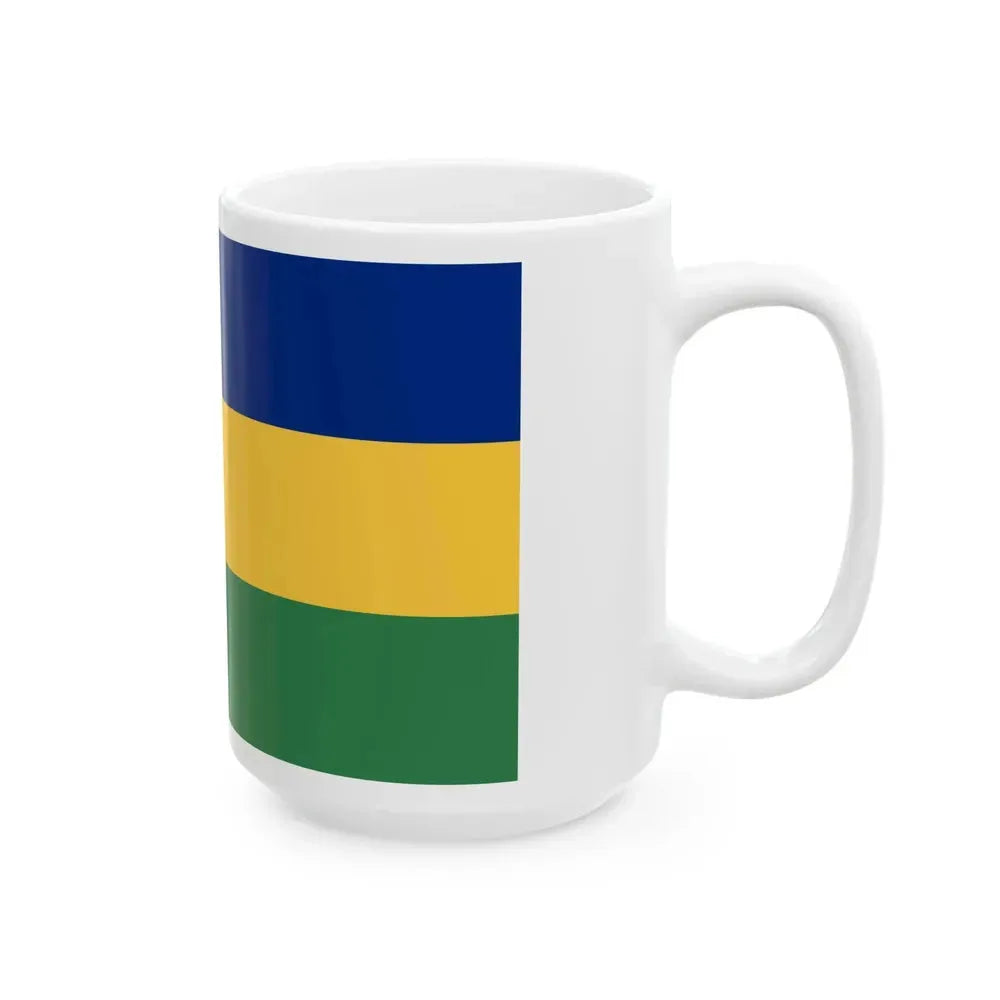 Bandera de Matina Costa Rica (Costa Rica) White Coffee Mug - Go Mug Yourself