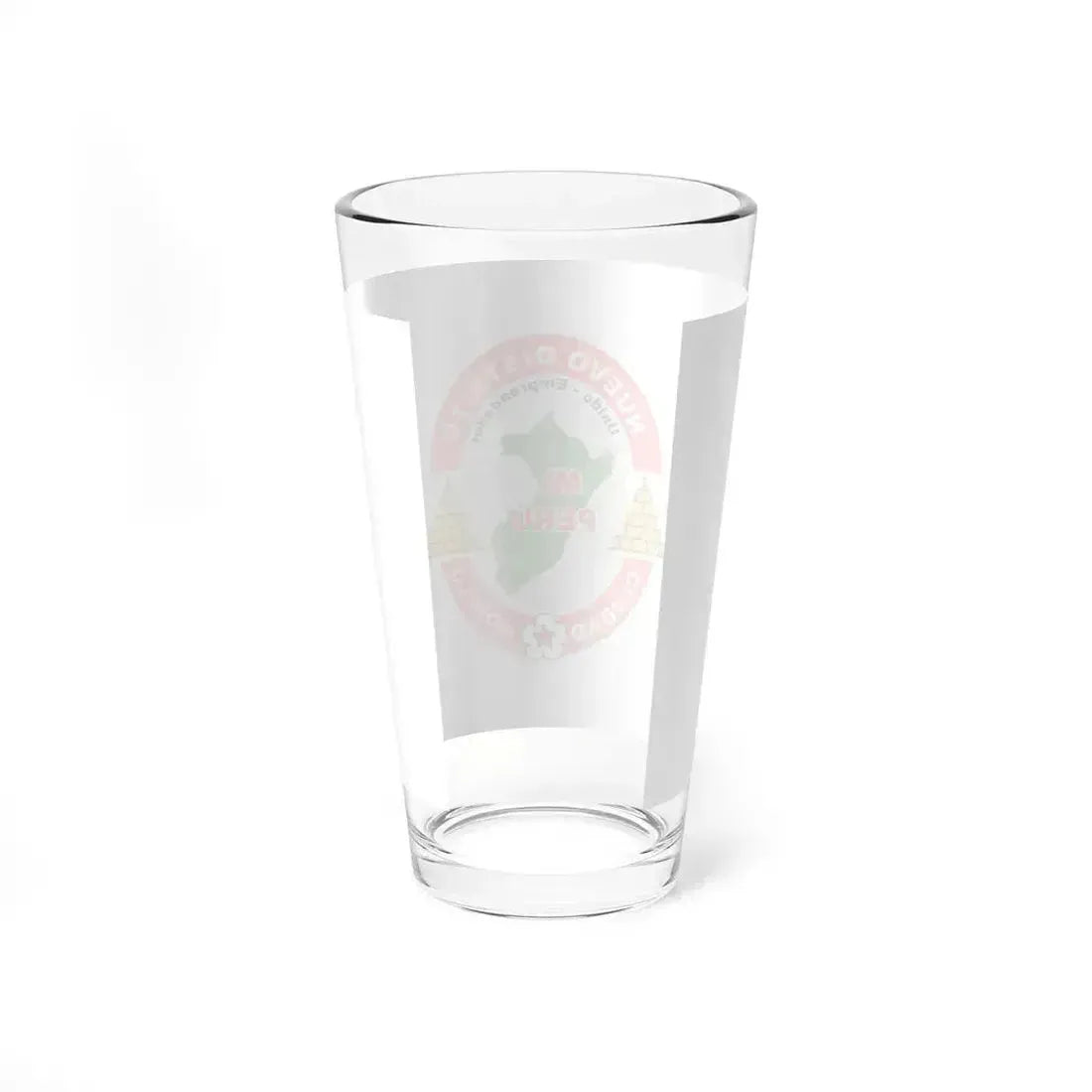 Bandera de Mi Peru Callao (Peru) Pint Glass 16oz - Go Mug Yourself