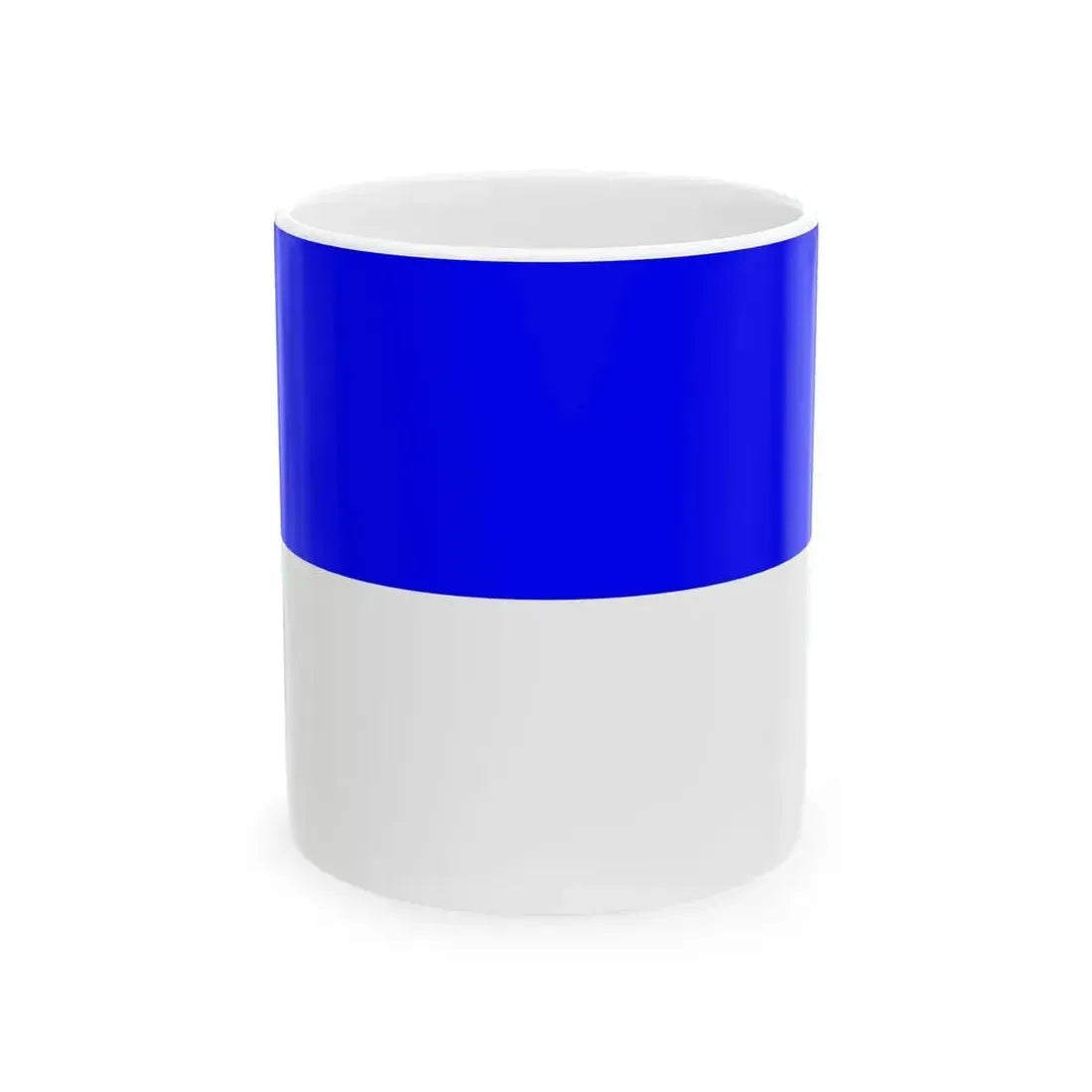 Bandera de Millonarios (Colombia) White Coffee Mug 11oz - Go Mug Yourself