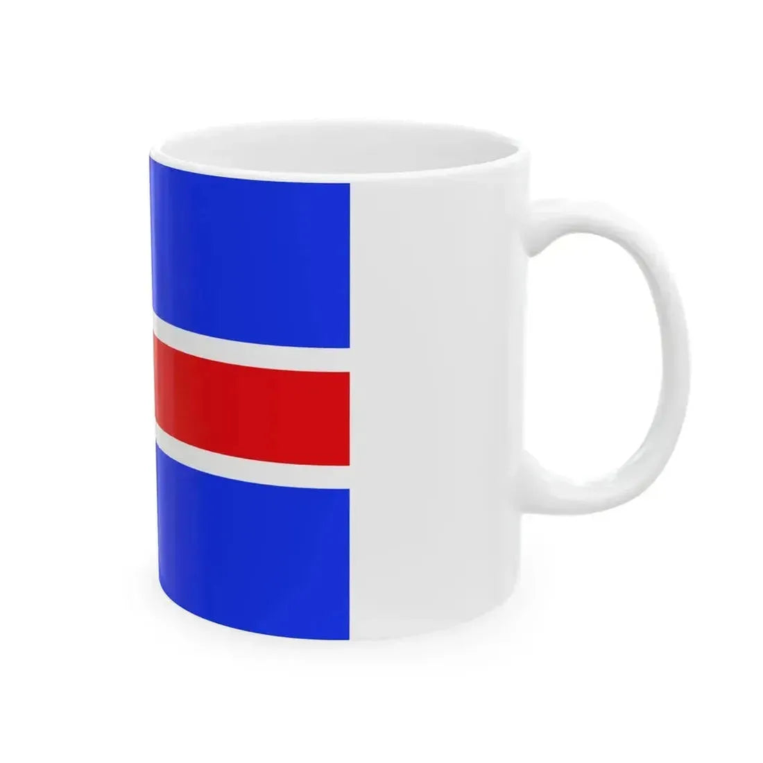 Bandera de Mizoram (India) White Coffee Mug - Go Mug Yourself