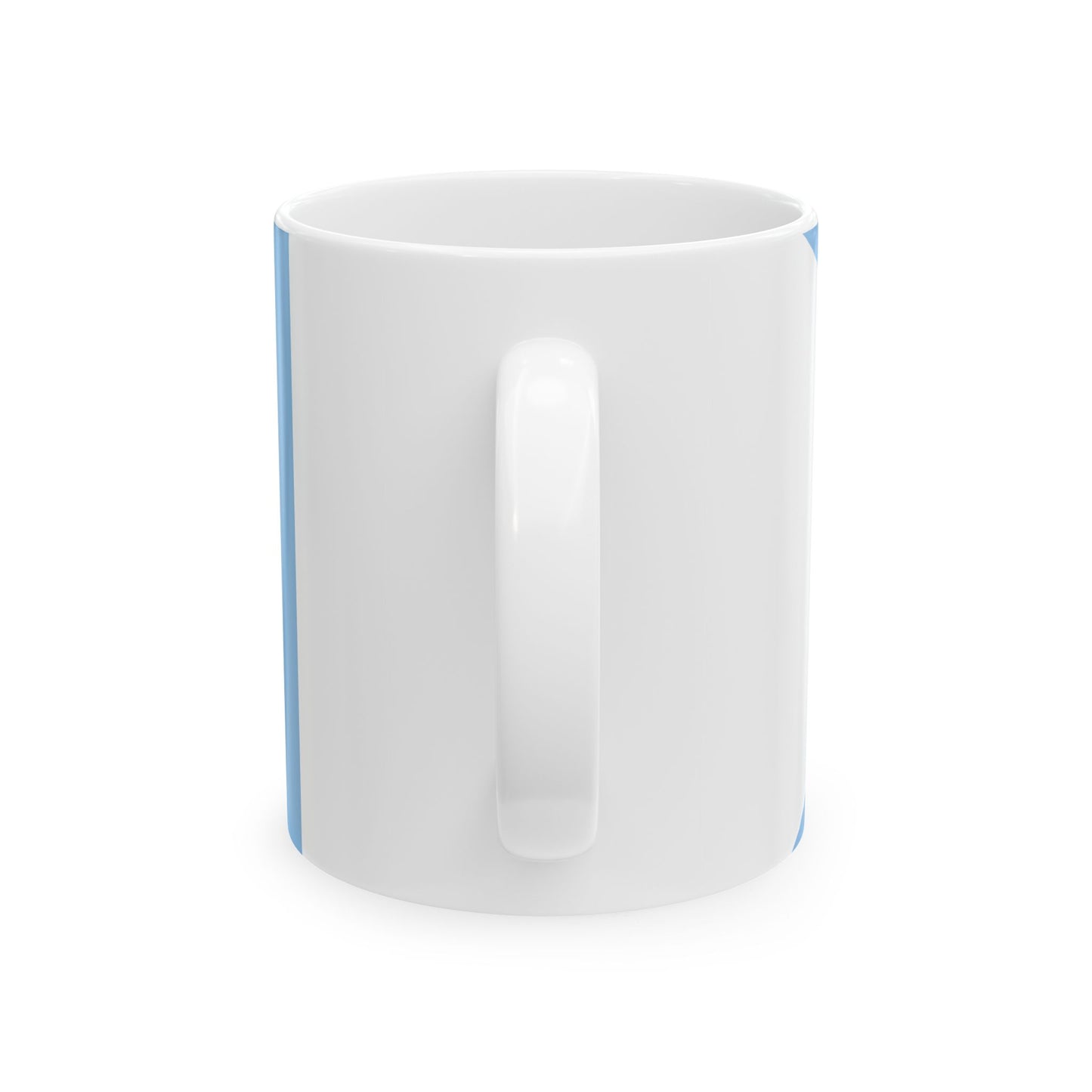 Bandera de Montes de Oca (Costa Rica) White Coffee Mug-Go Mug Yourself