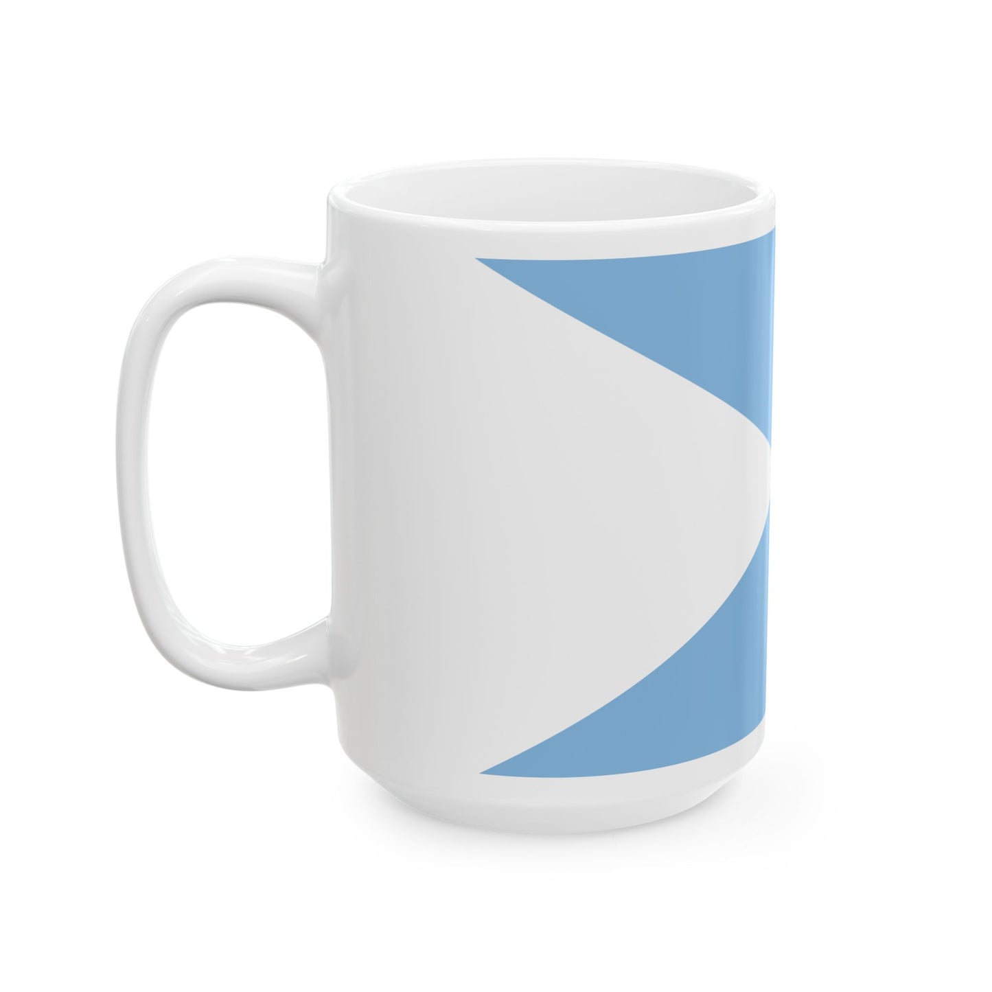 Bandera de Montes de Oca (Costa Rica) White Coffee Mug-Go Mug Yourself