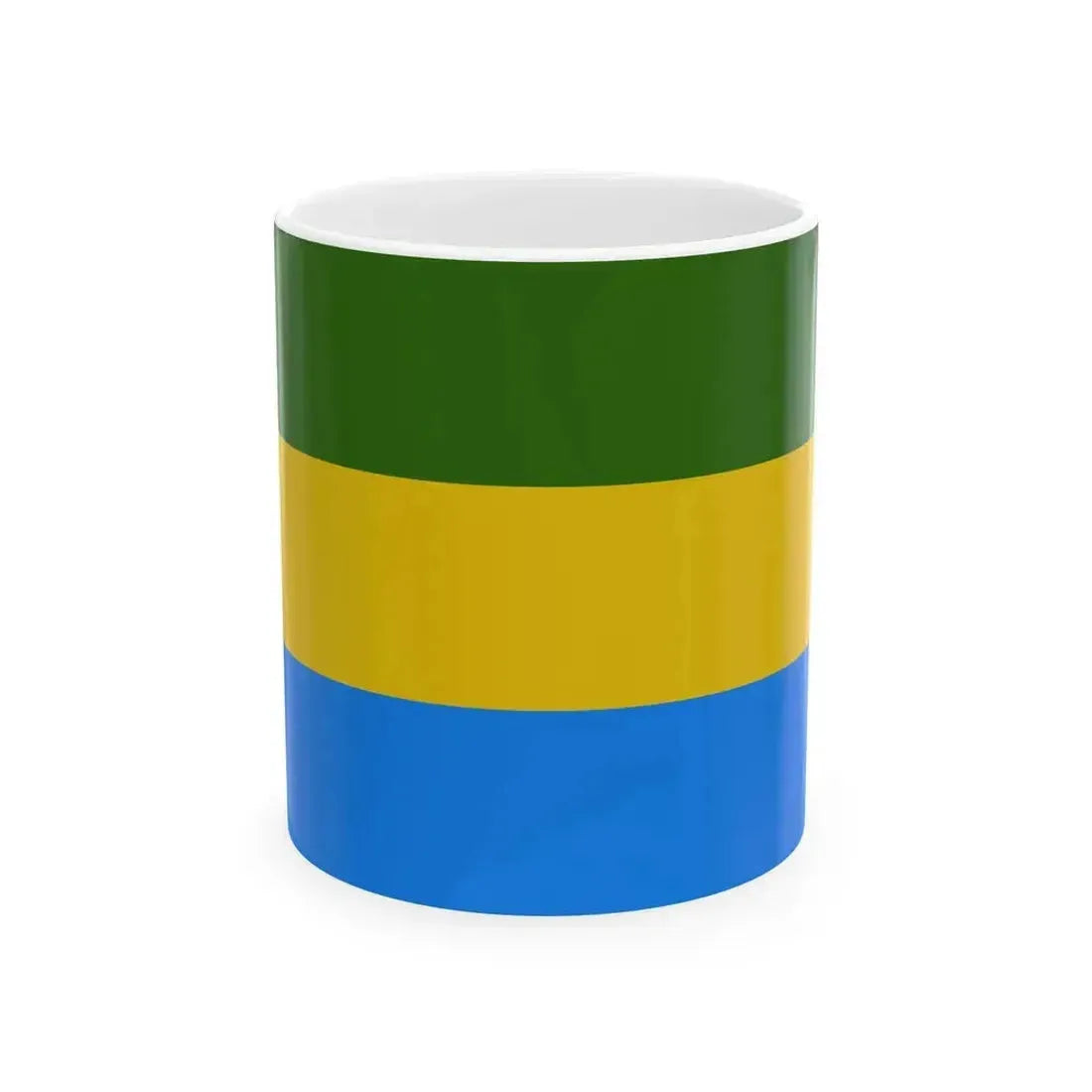 Bandera de Nandayure Costa Rica (Costa Rica) White Coffee Mug 11oz - Go Mug Yourself
