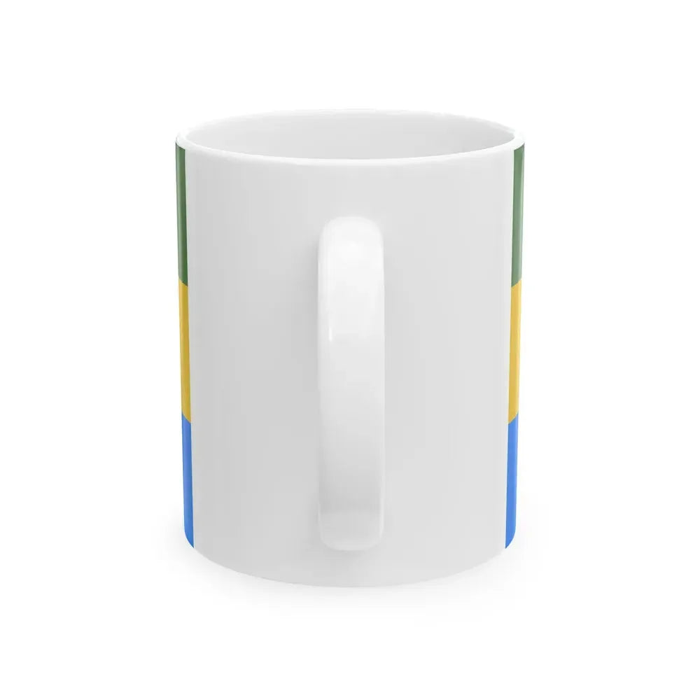 Bandera de Nandayure Costa Rica (Costa Rica) White Coffee Mug - Go Mug Yourself