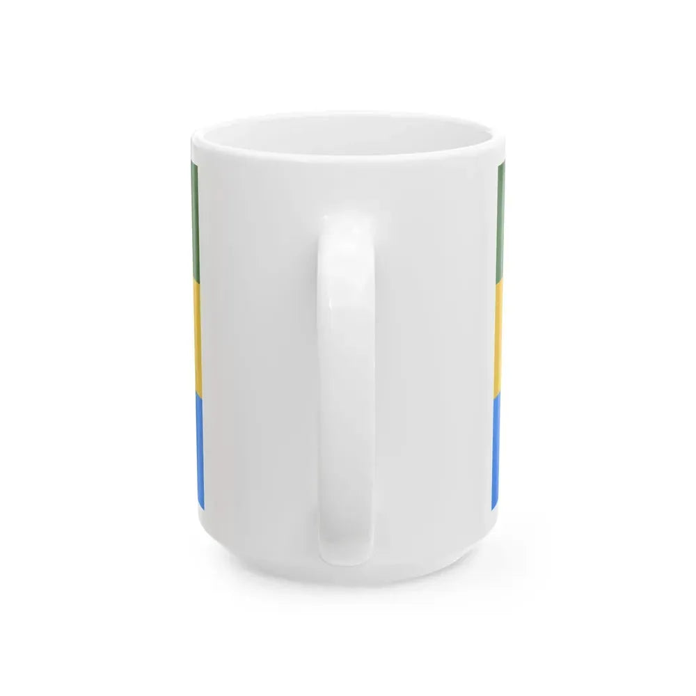 Bandera de Nandayure Costa Rica (Costa Rica) White Coffee Mug - Go Mug Yourself