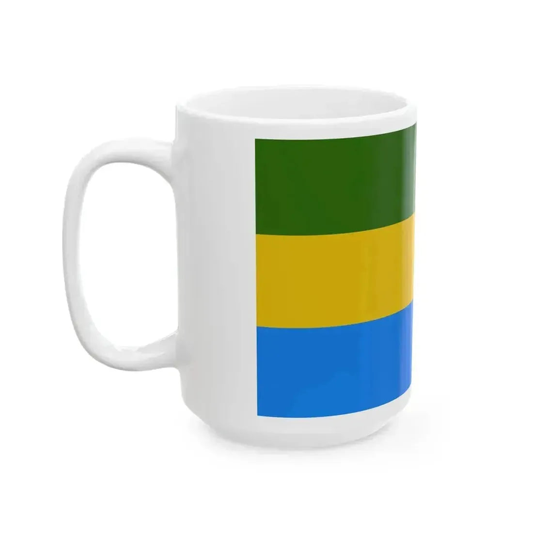Bandera de Nandayure Costa Rica (Costa Rica) White Coffee Mug - Go Mug Yourself