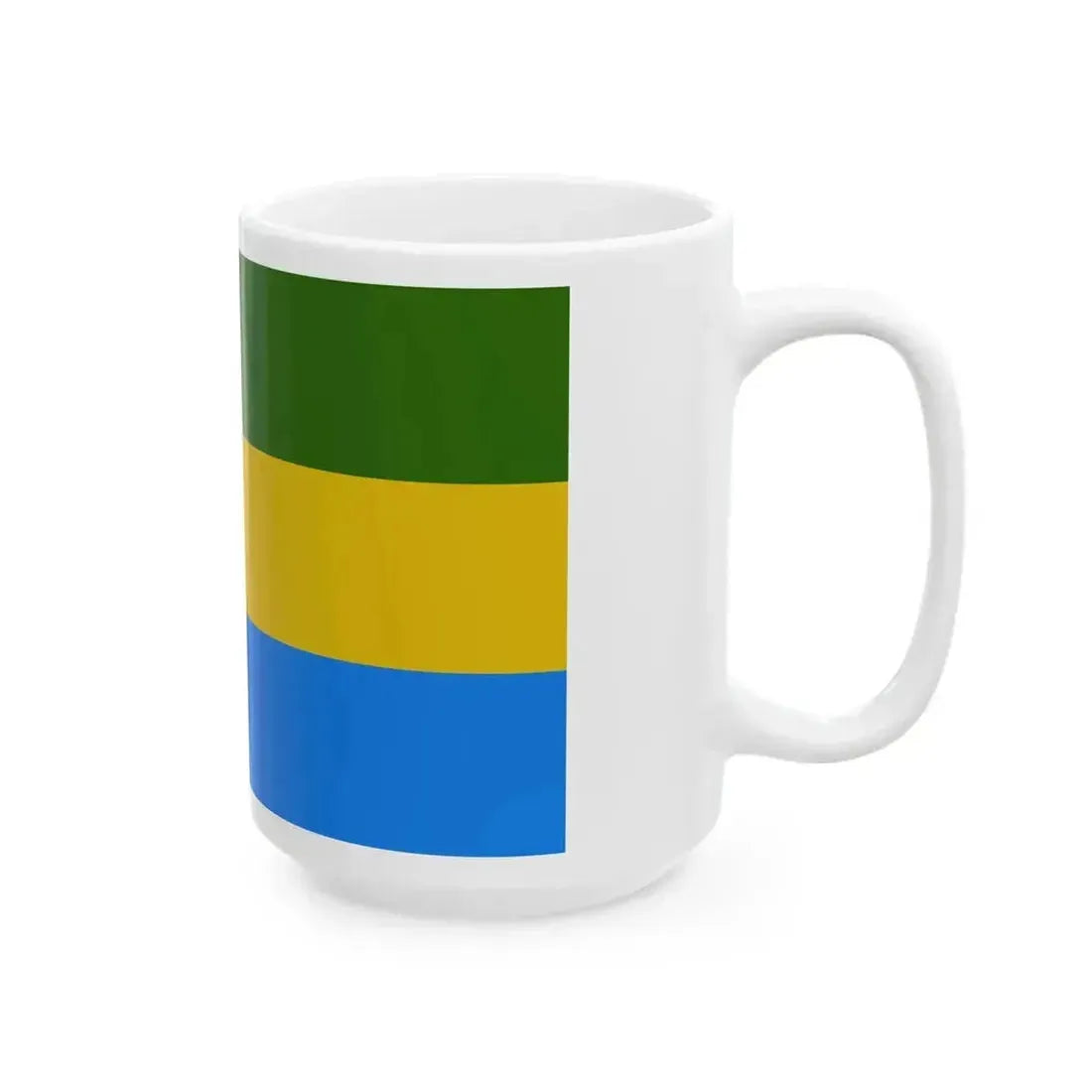 Bandera de Nandayure Costa Rica (Costa Rica) White Coffee Mug - Go Mug Yourself