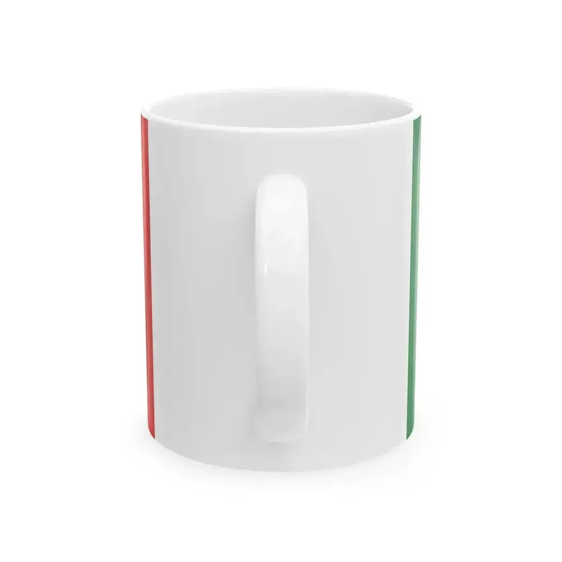 Bandera de Naranjal (Ecuador) White Coffee Mug - Go Mug Yourself