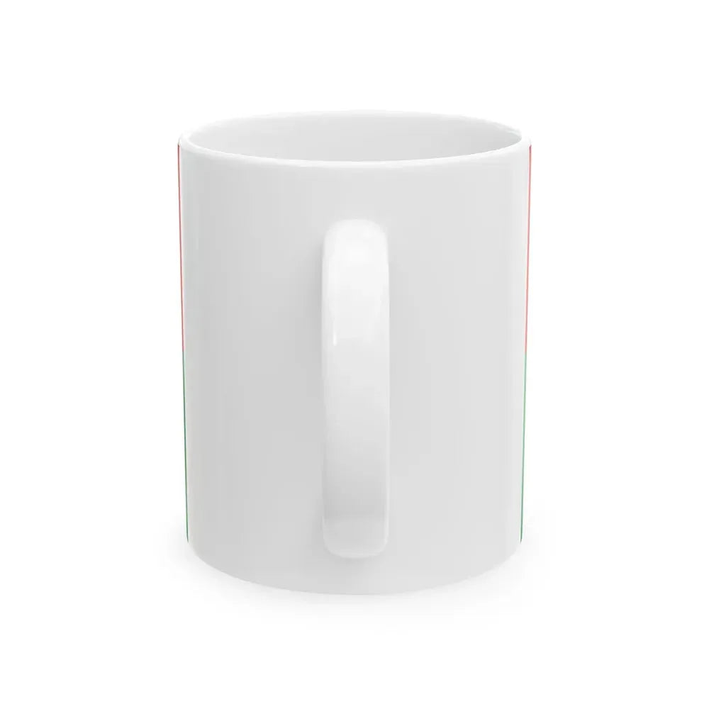 Bandera de Nicoya (Costa Rica) White Coffee Mug - Go Mug Yourself
