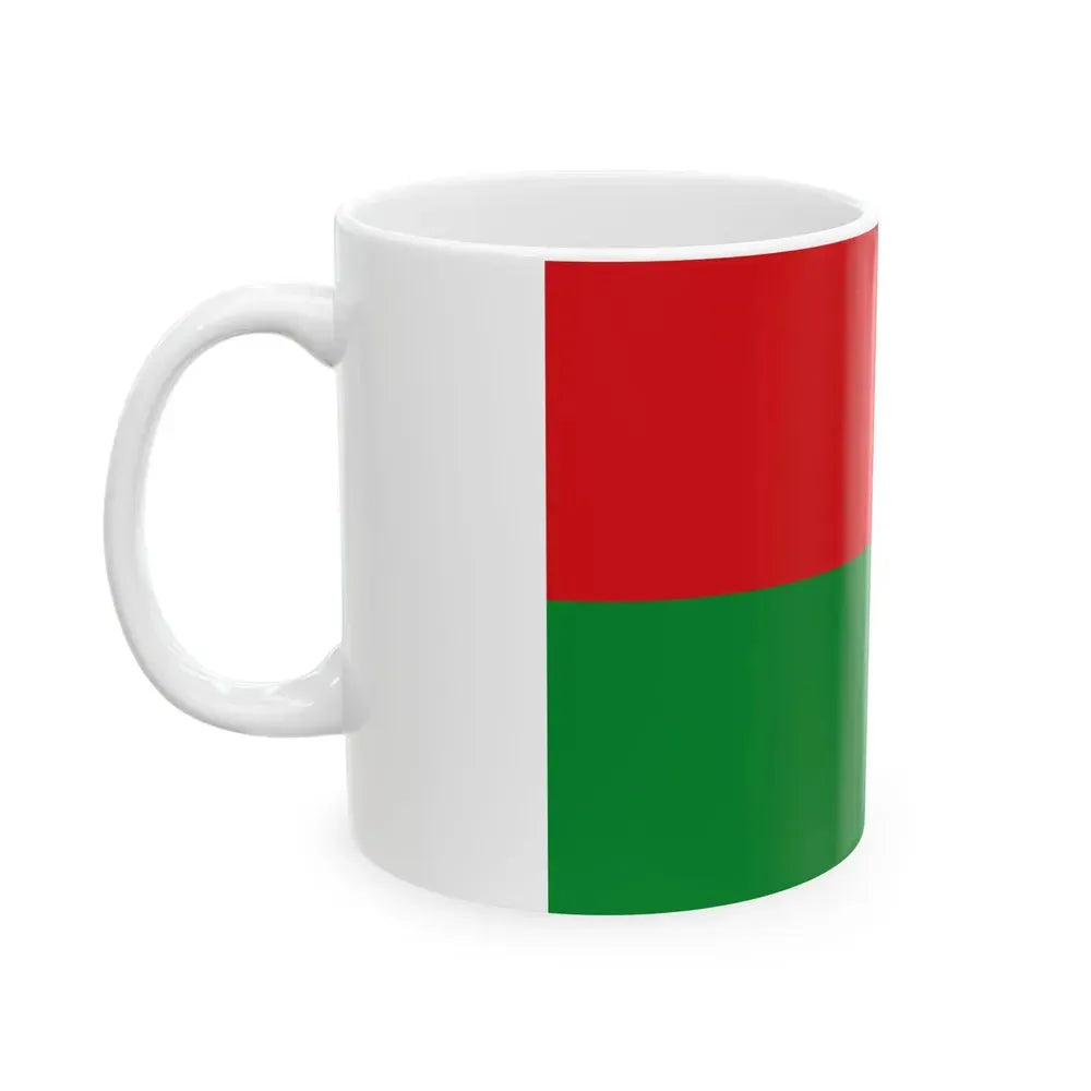 Bandera de Nicoya (Costa Rica) White Coffee Mug - Go Mug Yourself