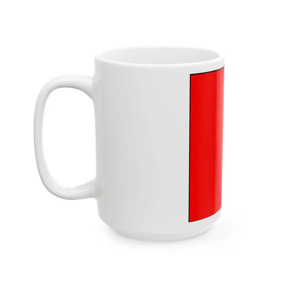 Bandera de Nuevitas 1845 (Cuba) White Coffee Mug - Go Mug Yourself
