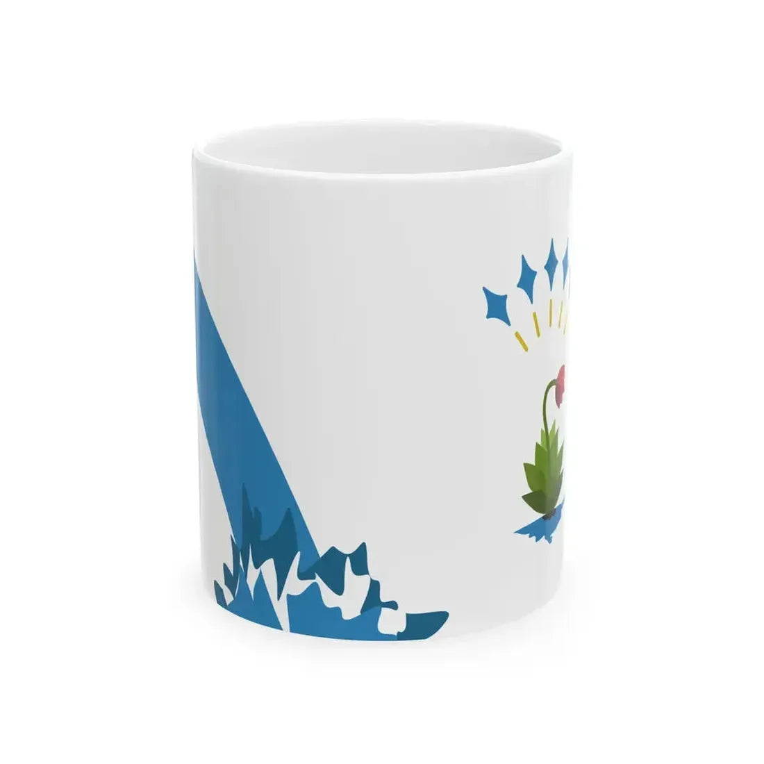 Bandera de Oreamuno Costa Rica (Costa Rica) White Coffee Mug 11oz - Go Mug Yourself
