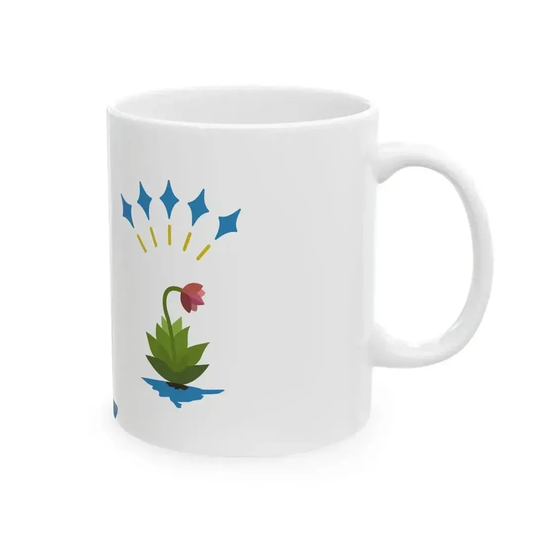 Bandera de Oreamuno Costa Rica (Costa Rica) White Coffee Mug - Go Mug Yourself