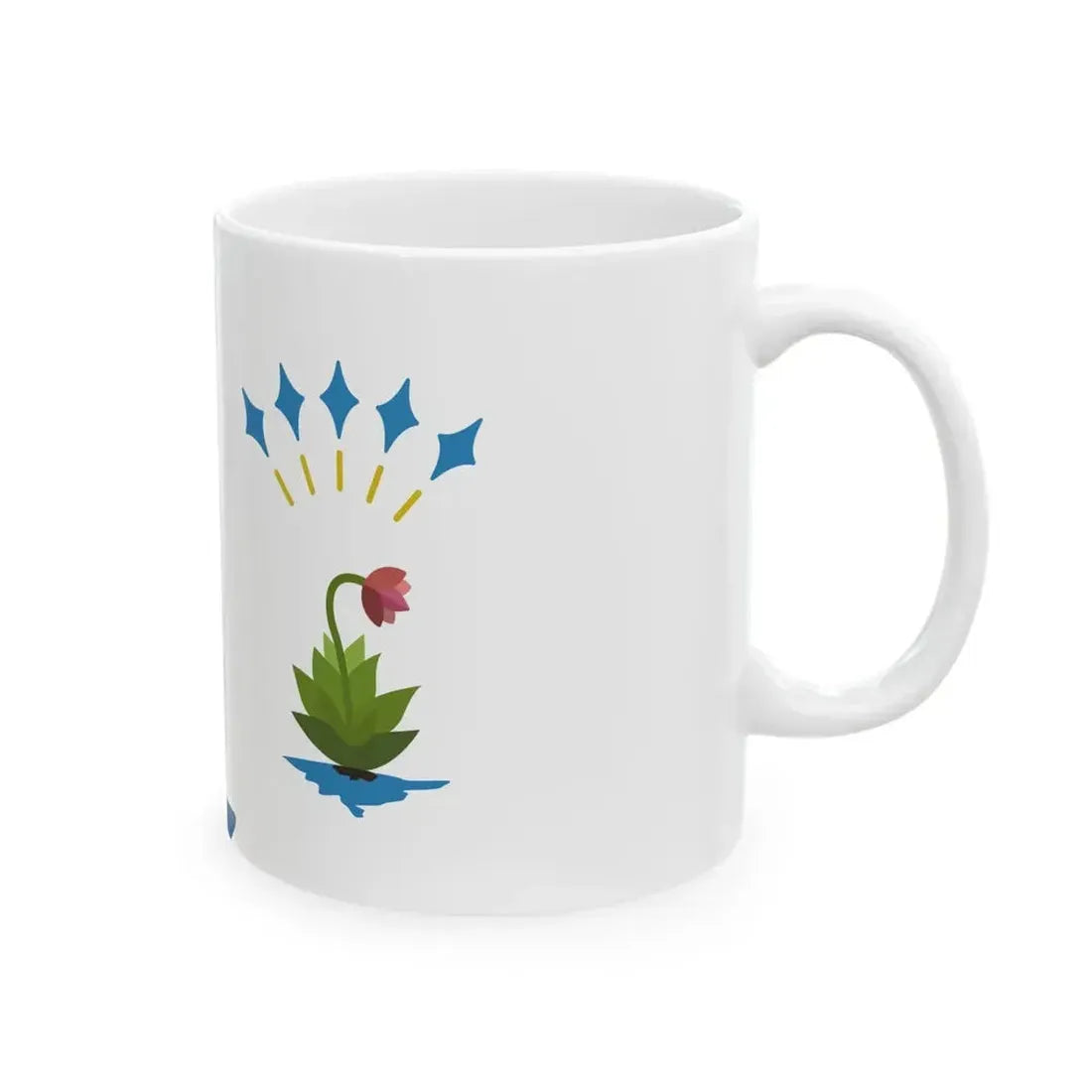 Bandera de Oreamuno Costa Rica (Costa Rica) White Coffee Mug - Go Mug Yourself