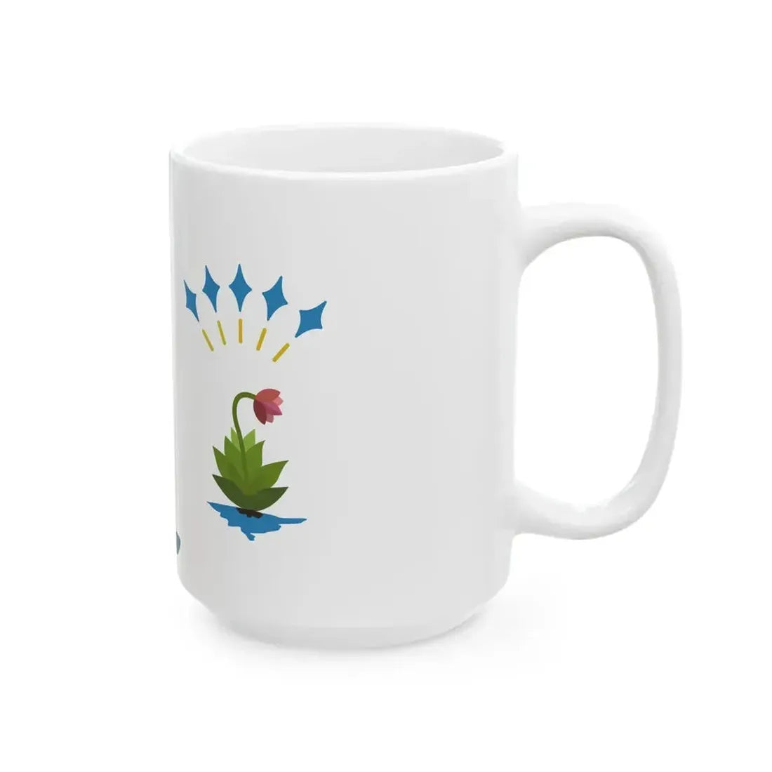 Bandera de Oreamuno Costa Rica (Costa Rica) White Coffee Mug - Go Mug Yourself