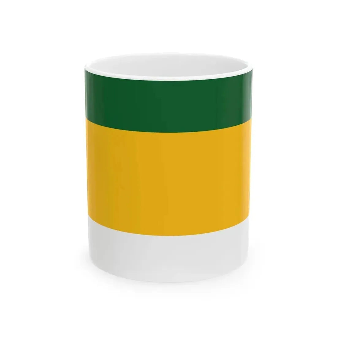 Bandera de Orotina Costa Rica (Costa Rica) White Coffee Mug 11oz - Go Mug Yourself