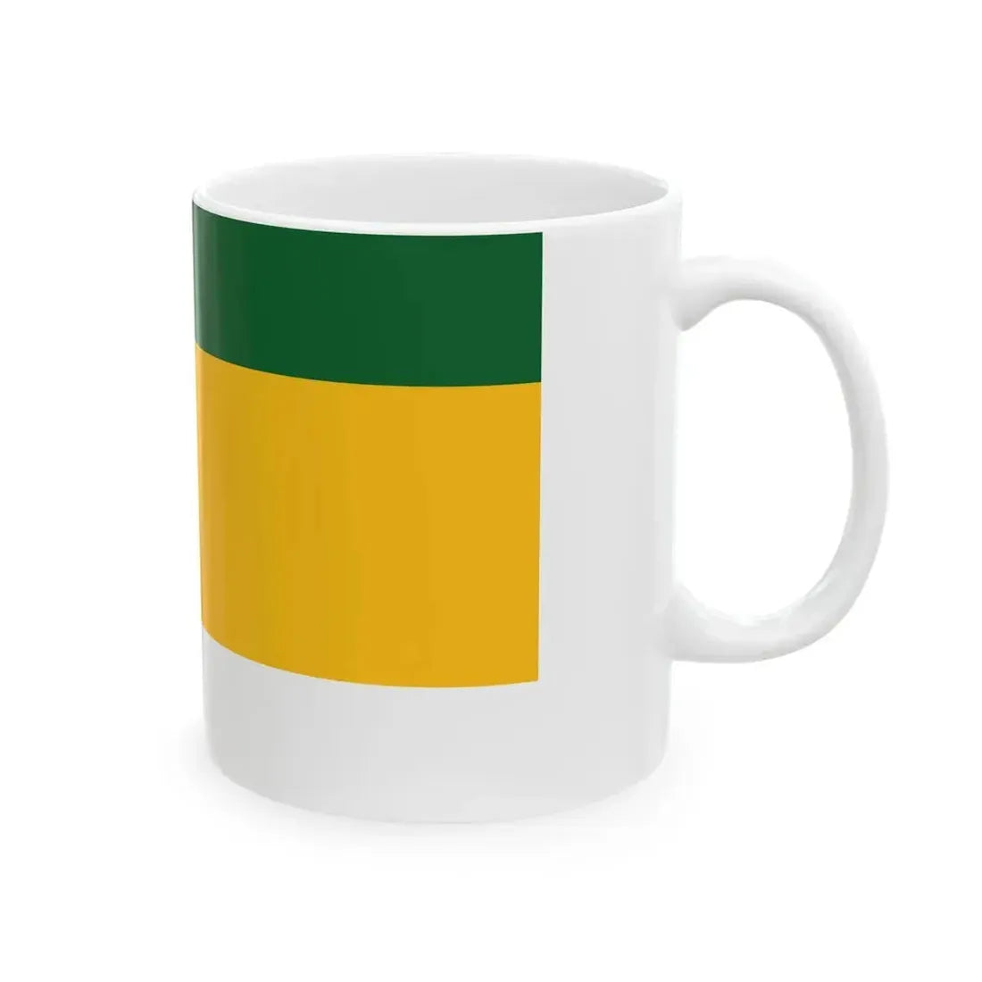 Bandera de Orotina Costa Rica (Costa Rica) White Coffee Mug - Go Mug Yourself