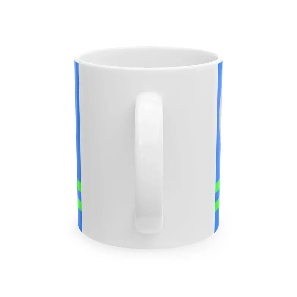 Bandera de Osa (Costa Rica) White Coffee Mug - Go Mug Yourself