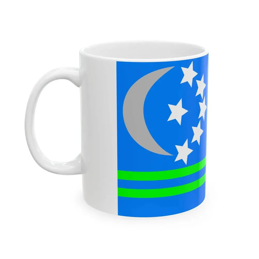 Bandera de Osa (Costa Rica) White Coffee Mug - Go Mug Yourself