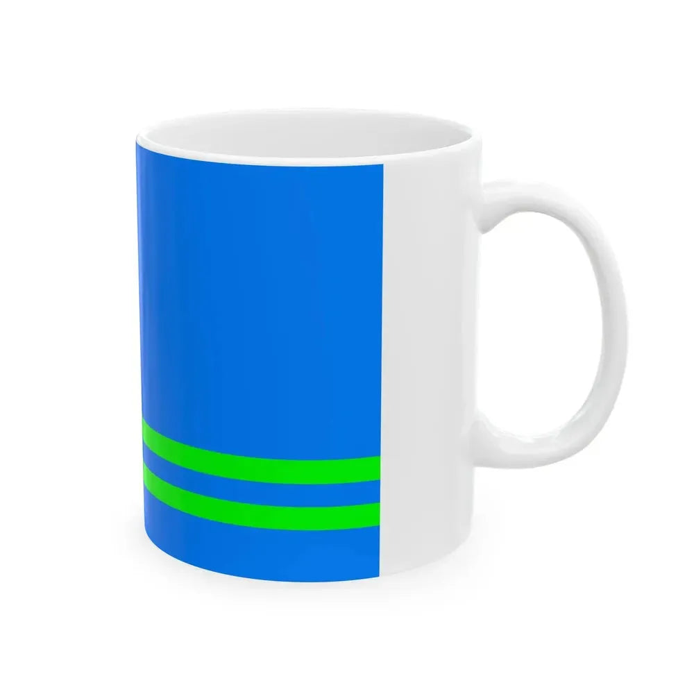 Bandera de Osa (Costa Rica) White Coffee Mug - Go Mug Yourself