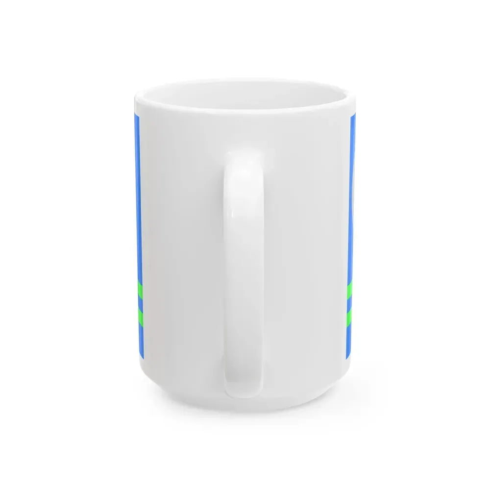 Bandera de Osa (Costa Rica) White Coffee Mug - Go Mug Yourself