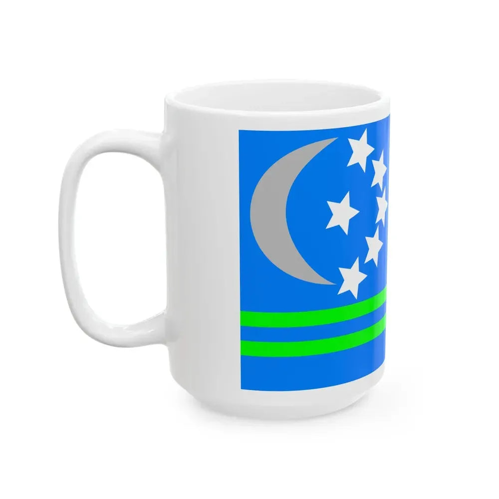 Bandera de Osa (Costa Rica) White Coffee Mug - Go Mug Yourself