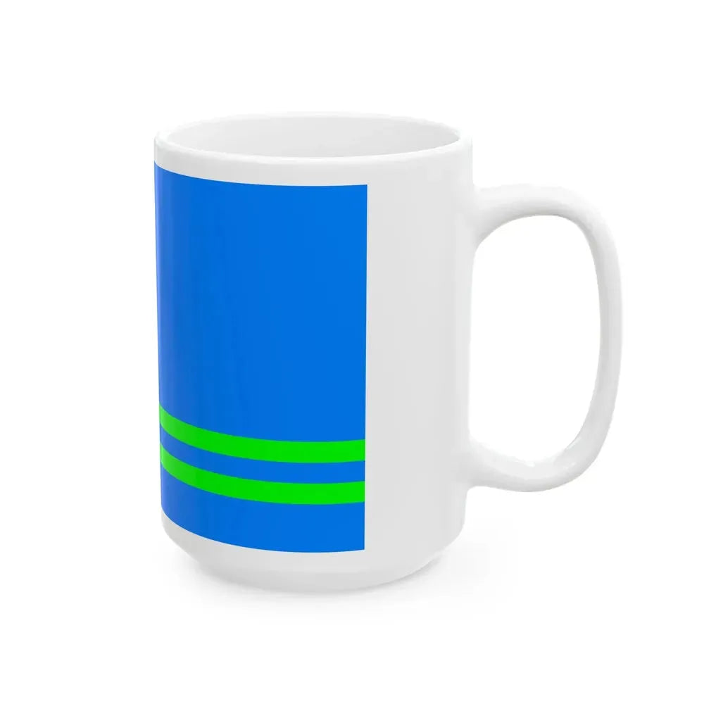 Bandera de Osa (Costa Rica) White Coffee Mug - Go Mug Yourself