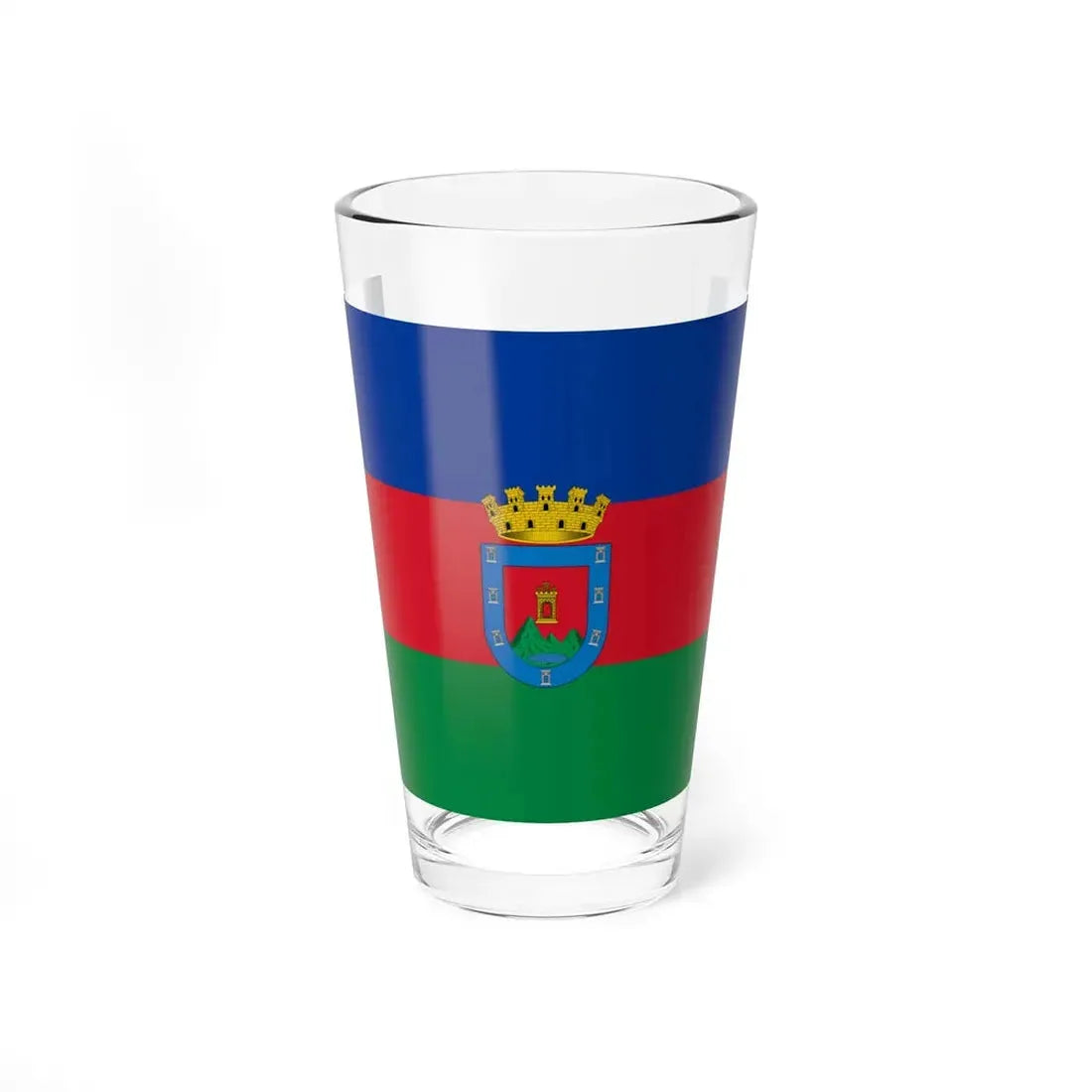 Bandera de Otavalo (Ecuador) Pint Glass 16oz 16oz - Go Mug Yourself