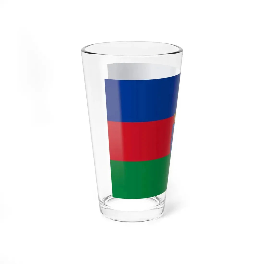 Bandera de Otavalo (Ecuador) Pint Glass 16oz - Go Mug Yourself
