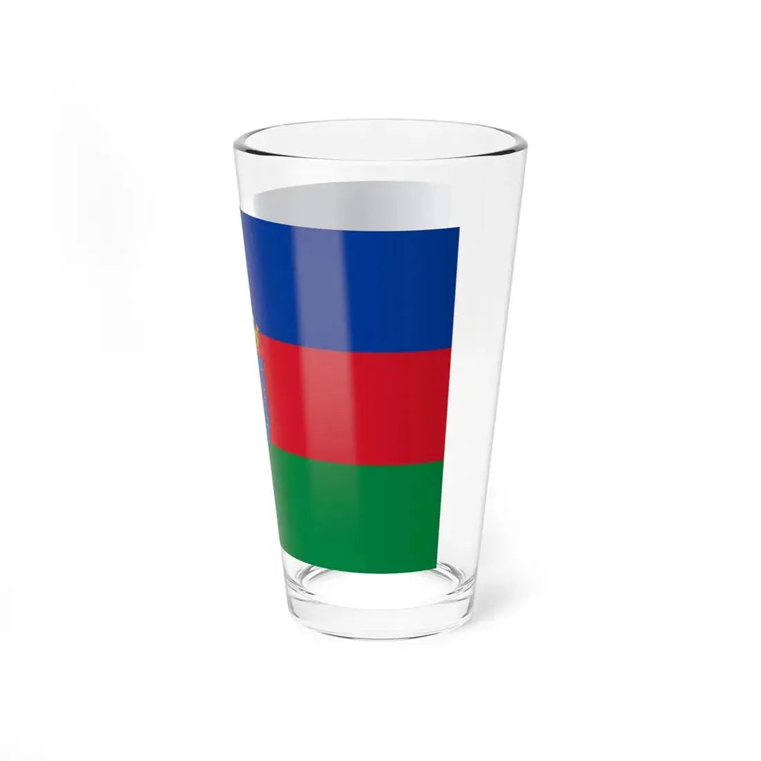 Bandera de Otavalo (Ecuador) Pint Glass 16oz - Go Mug Yourself