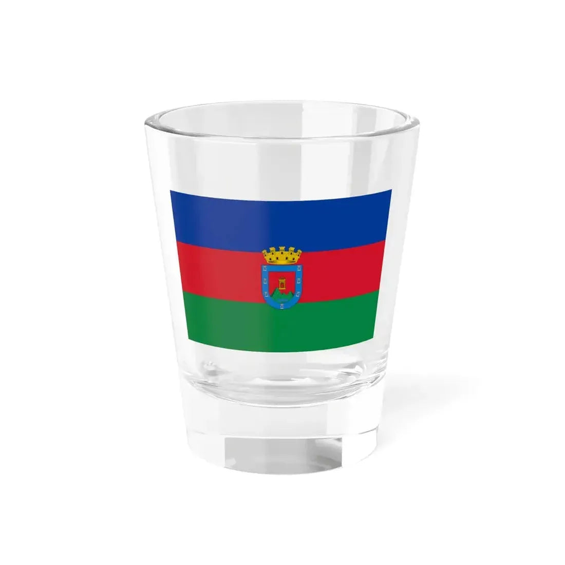 Bandera de Otavalo (Ecuador) Shot Glass 1.5oz 1.5oz - Go Mug Yourself