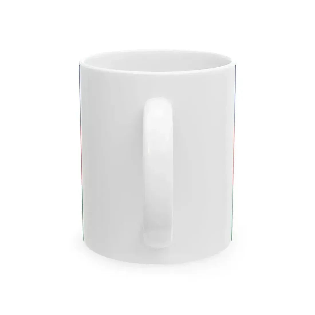 Bandera de Otavalo (Ecuador) White Coffee Mug - Go Mug Yourself