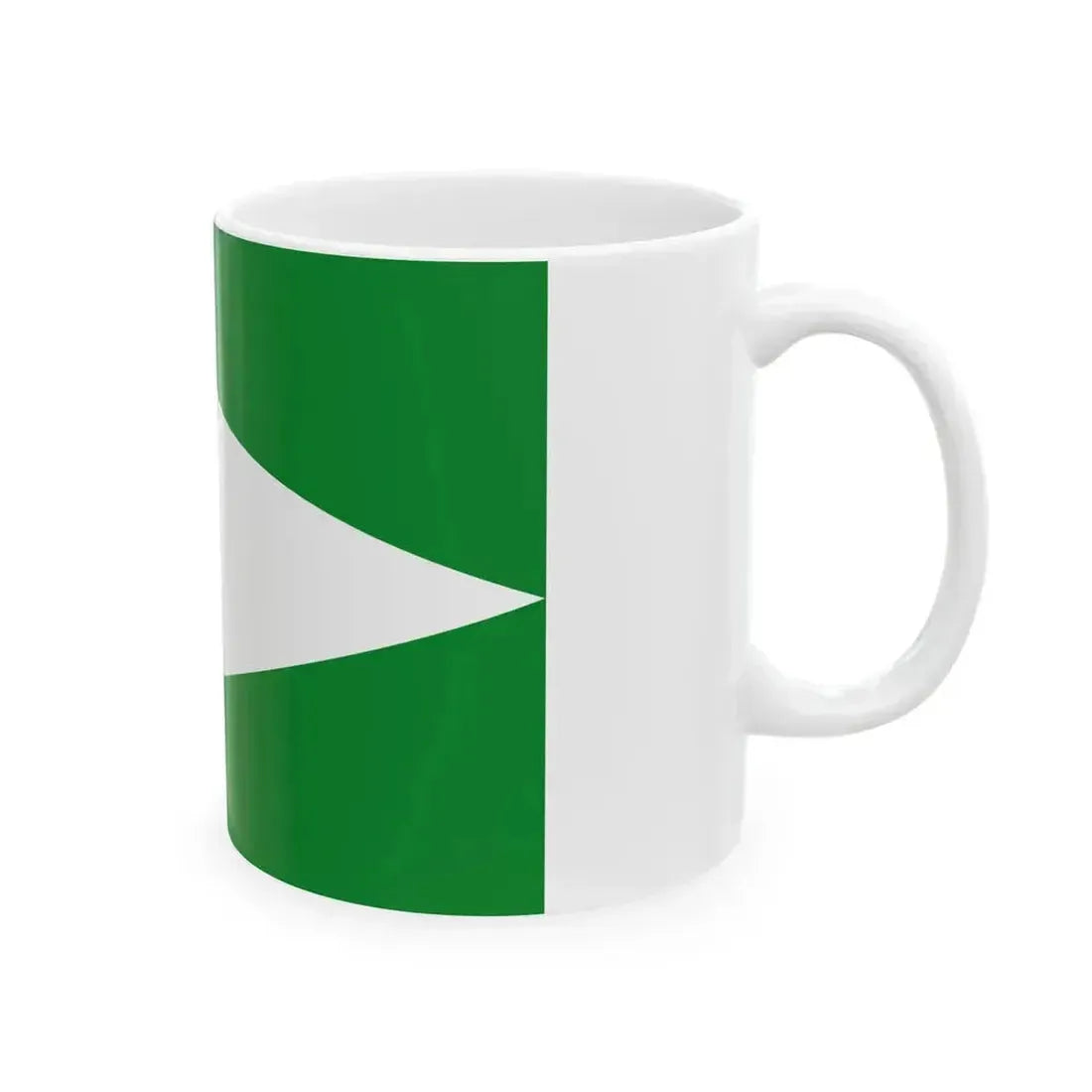 Bandera de Oxapampa (Peru) White Coffee Mug - Go Mug Yourself