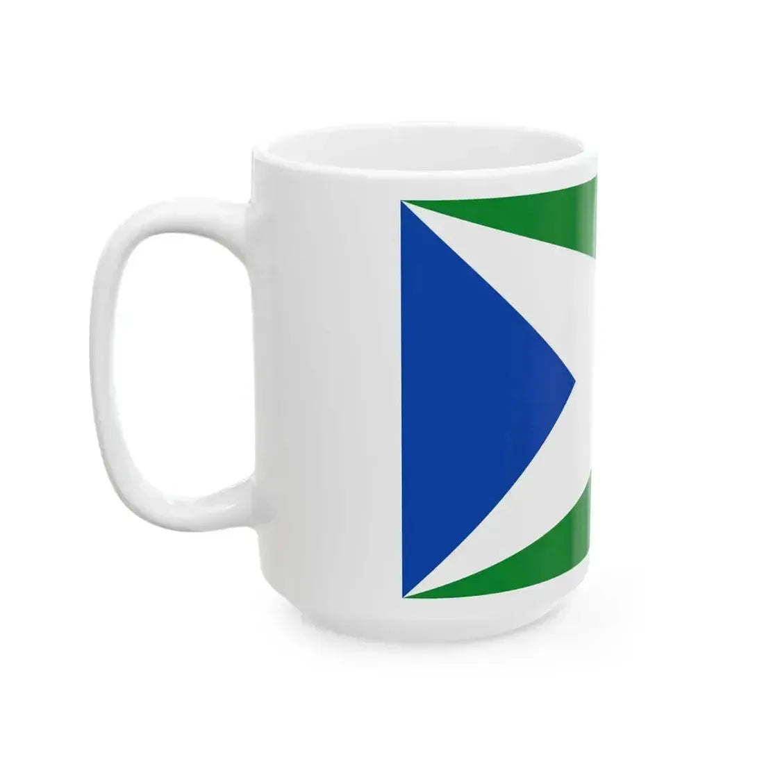 Bandera de Oxapampa (Peru) White Coffee Mug - Go Mug Yourself