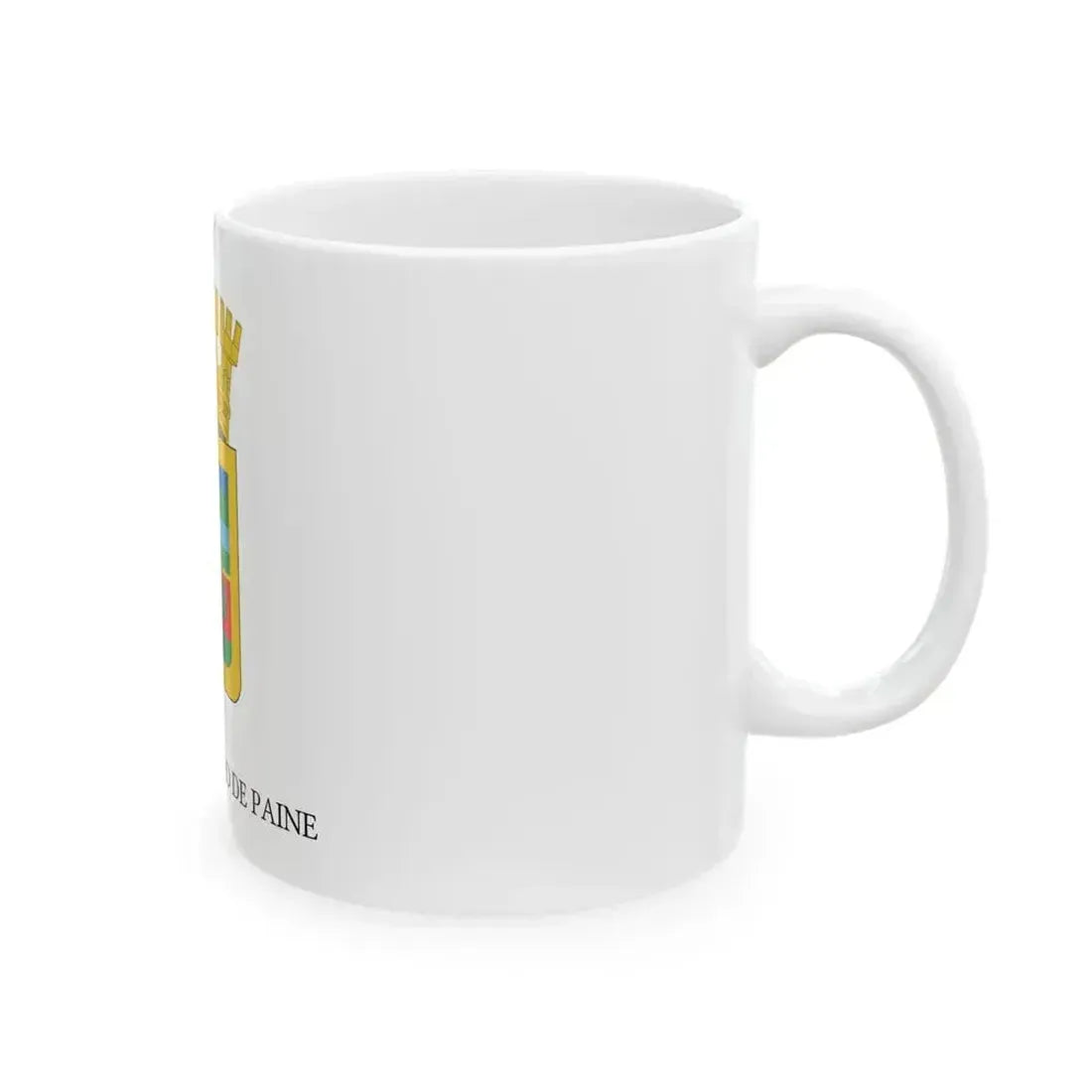 Bandera de Paine (Chile) White Coffee Mug - Go Mug Yourself