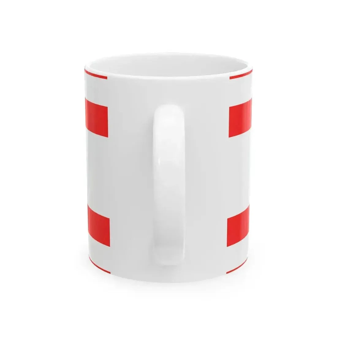 Bandera de Palmares (Costa Rica) White Coffee Mug - Go Mug Yourself