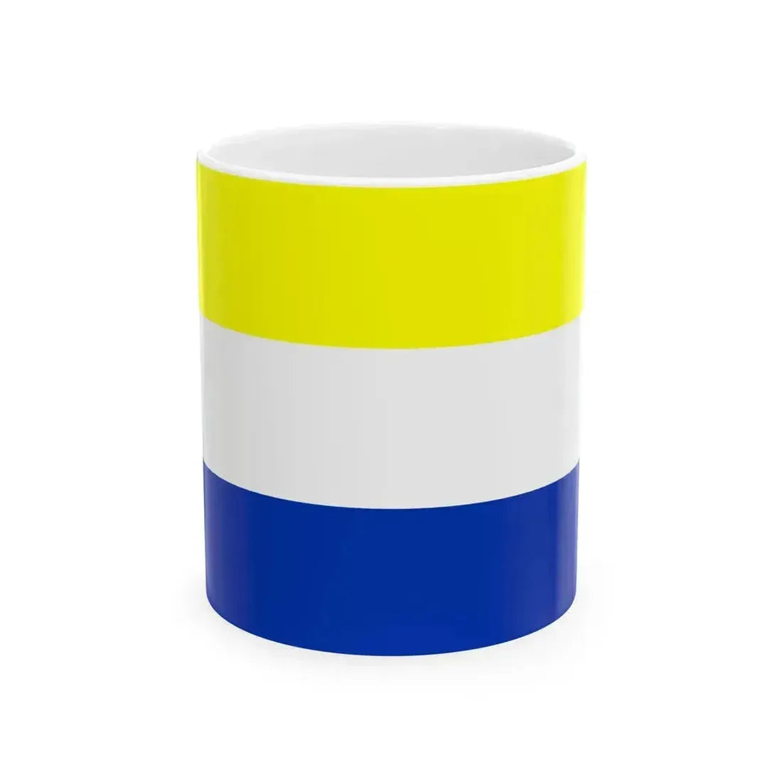 Bandera de Panguipulli (Chile) White Coffee Mug 11oz - Go Mug Yourself