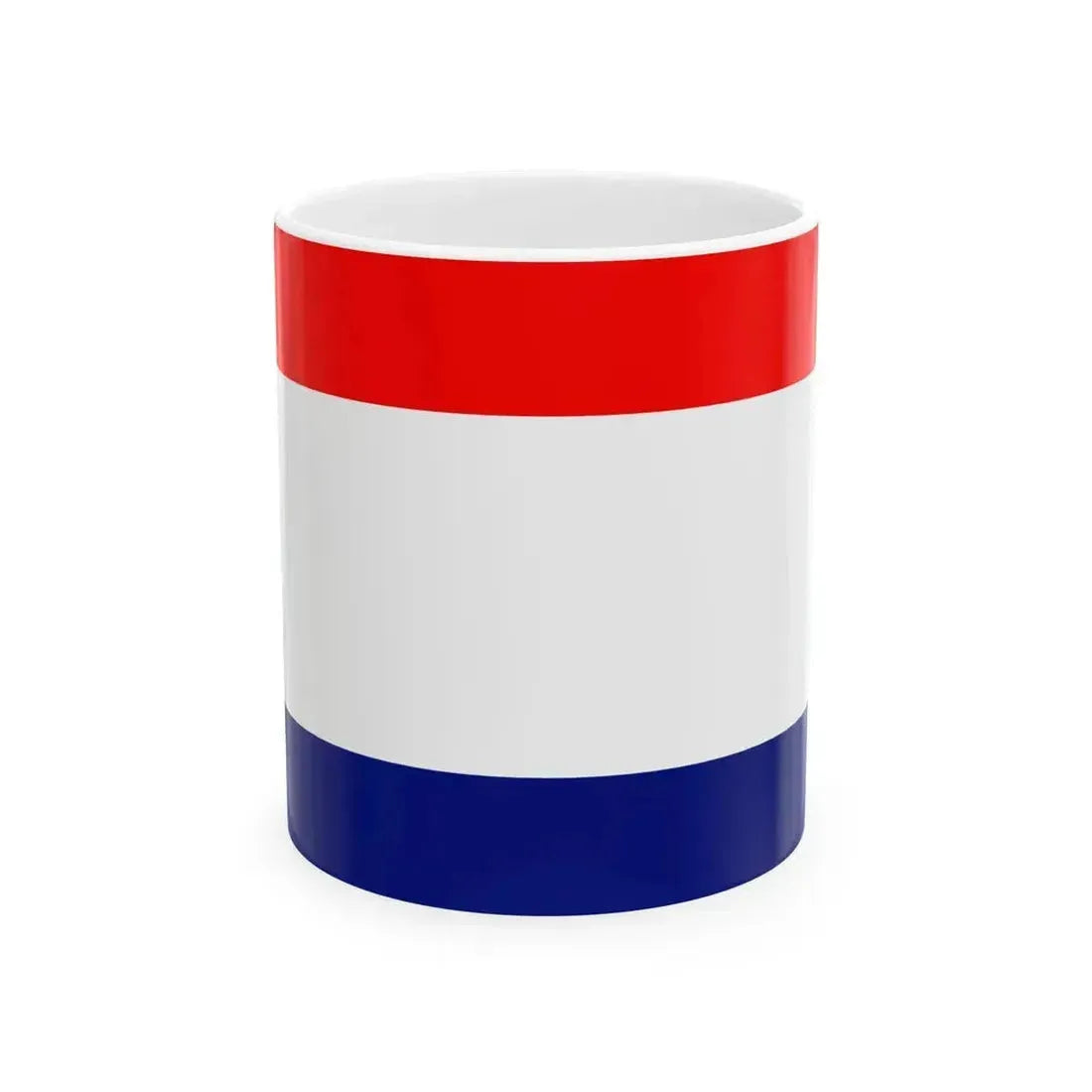 Bandera de Paraguay 15 08 1811 (Paraguay) White Coffee Mug 11oz - Go Mug Yourself