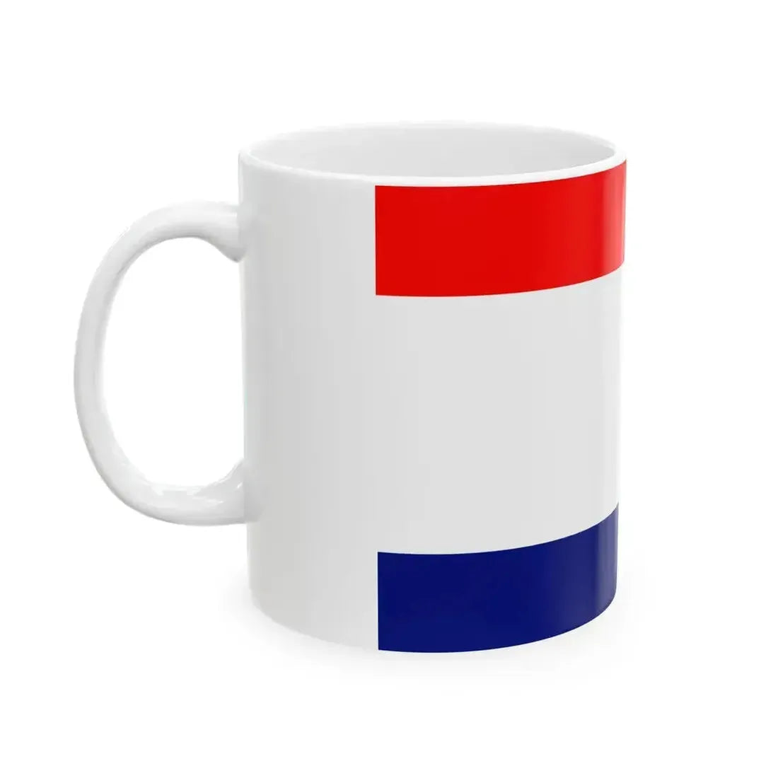 Bandera de Paraguay 15 08 1811 (Paraguay) White Coffee Mug - Go Mug Yourself