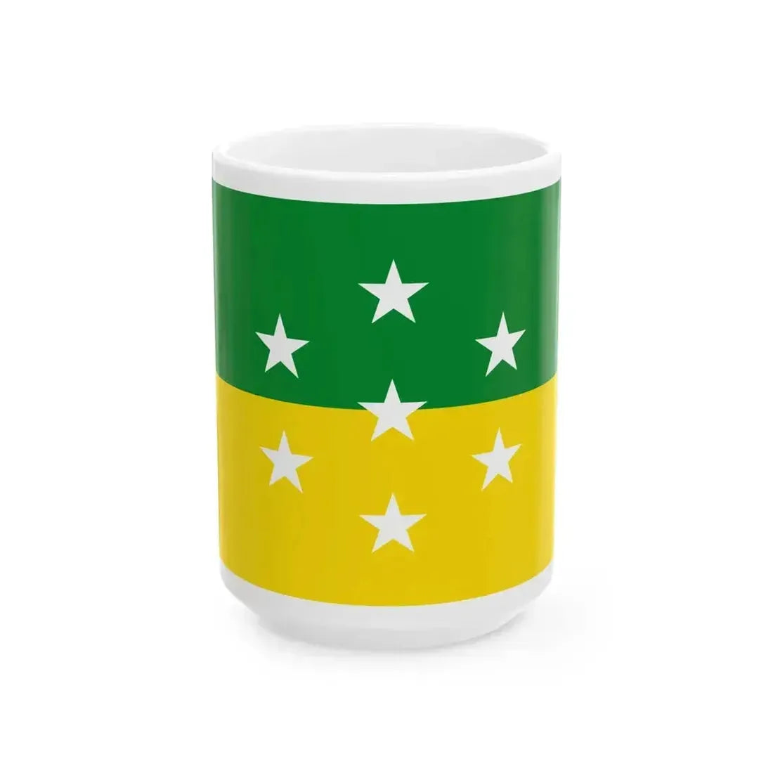 Bandera de Parita (Panama) White Coffee Mug 15oz - Go Mug Yourself