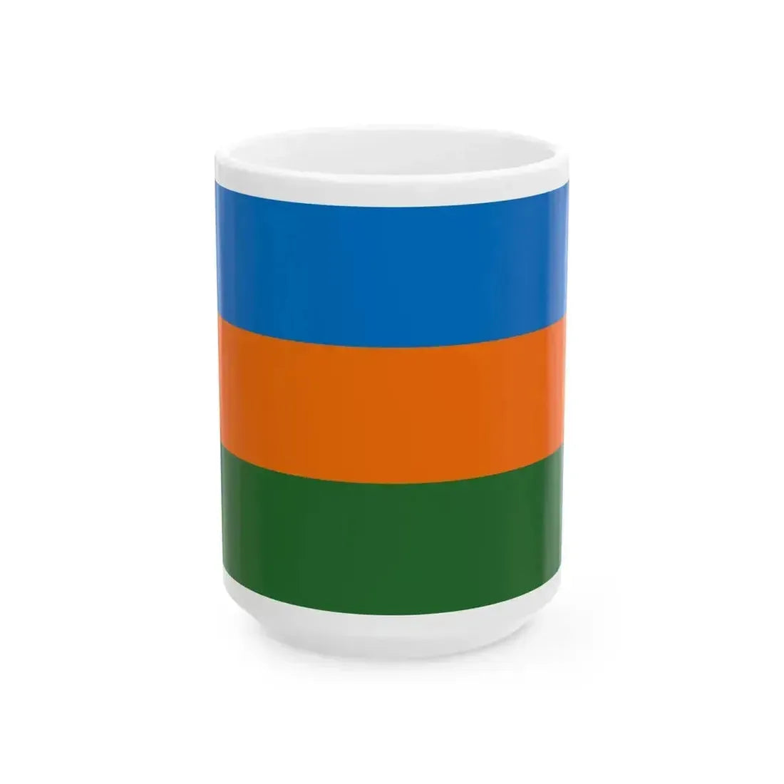 Bandera de Parrita Costa Rica (Costa Rica) White Coffee Mug 15oz - Go Mug Yourself
