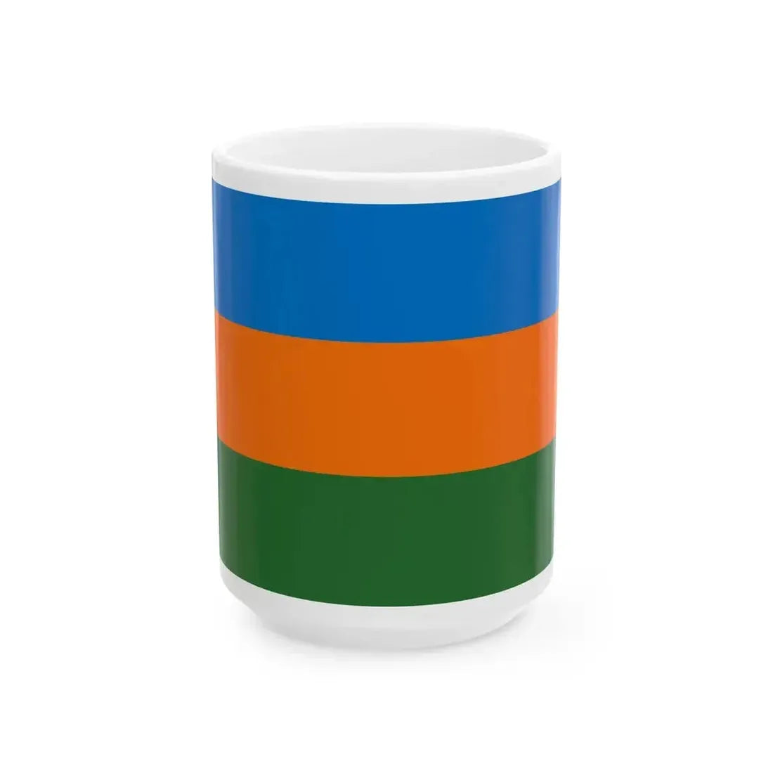 Bandera de Parrita Costa Rica (Costa Rica) White Coffee Mug 15oz - Go Mug Yourself