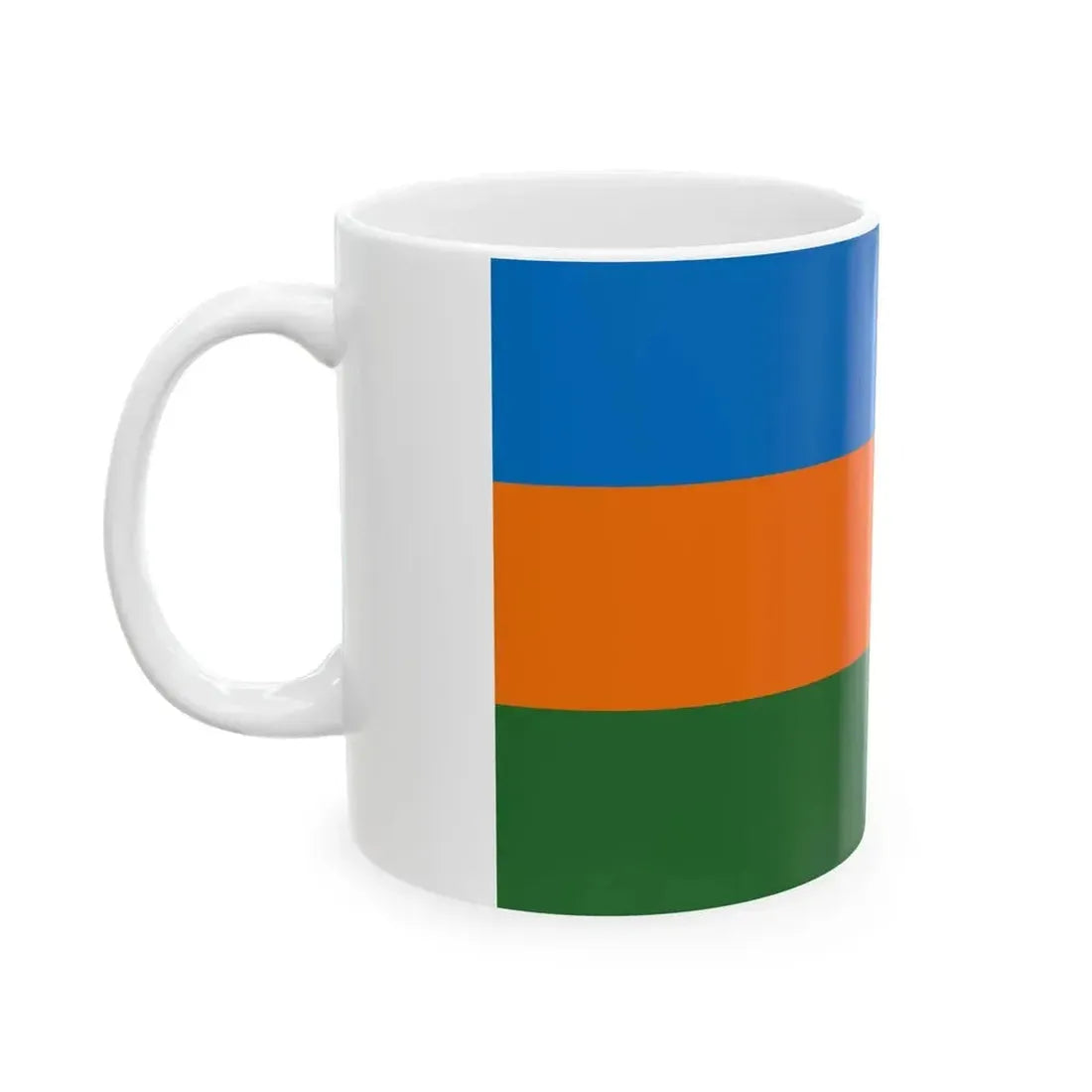 Bandera de Parrita Costa Rica (Costa Rica) White Coffee Mug - Go Mug Yourself