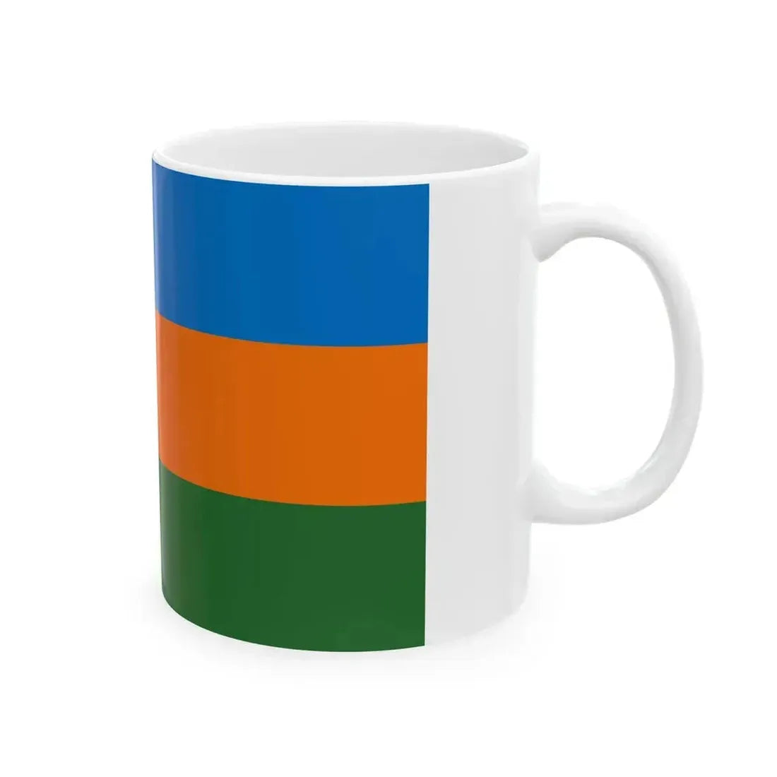 Bandera de Parrita Costa Rica (Costa Rica) White Coffee Mug - Go Mug Yourself
