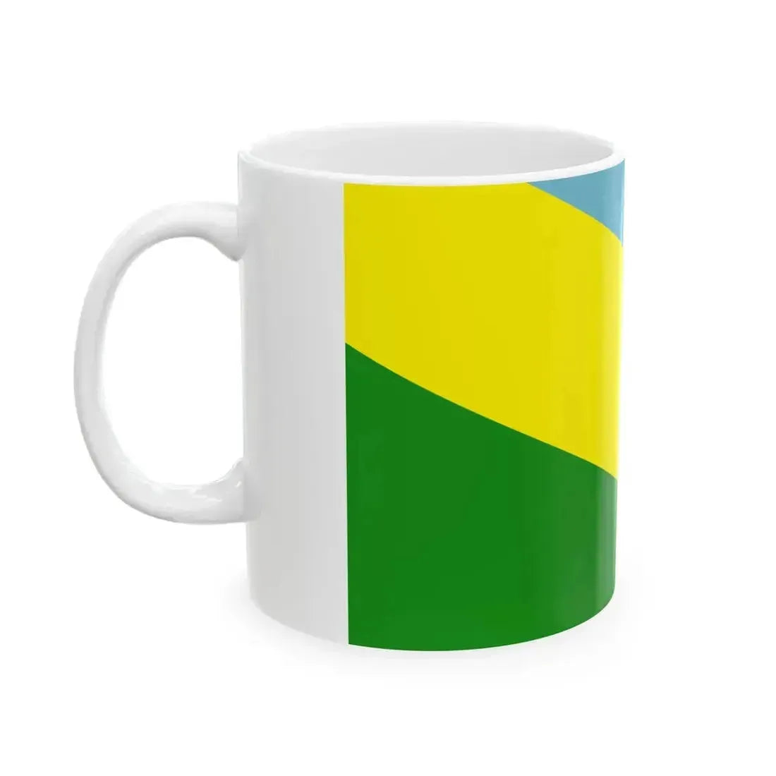Bandera de Pimampiro (Ecuador) White Coffee Mug - Go Mug Yourself