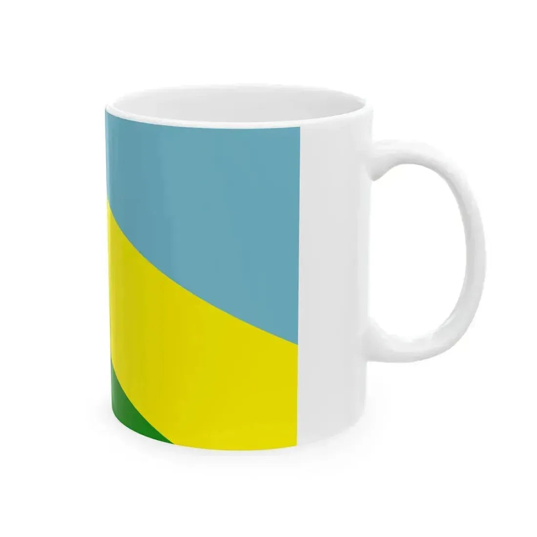 Bandera de Pimampiro (Ecuador) White Coffee Mug - Go Mug Yourself