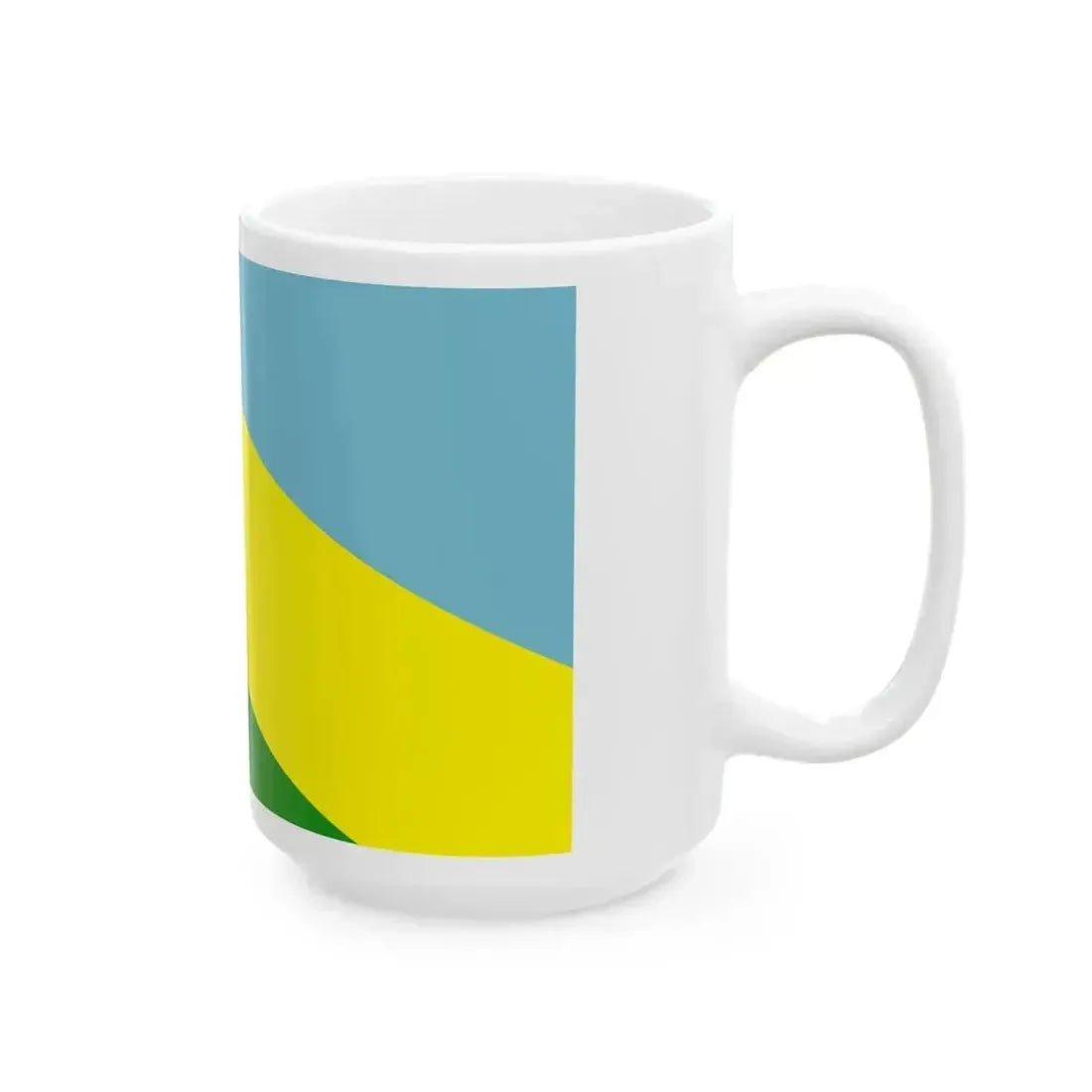 Bandera de Pimampiro (Ecuador) White Coffee Mug - Go Mug Yourself