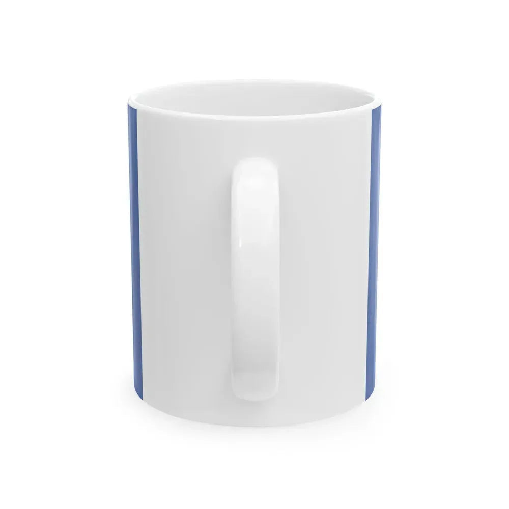Bandera de Prefectura Naval Argentina (Argentina) White Coffee Mug - Go Mug Yourself